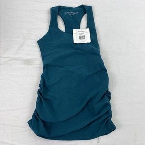 Beyond Yoga spacedye Maternity Tank xs nwt deepsea heather